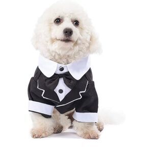 Brand New Spooktacular Creations Business Suit Tuxedo Pet Costume for Dogs Sz XL